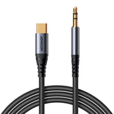 Cable adaptador de audio USB-C/Tipo-C a AUX de 3,5 mm de la serie Transsion SY-A07 de JOYROOM, longitud: 1,2 m, SY-A07